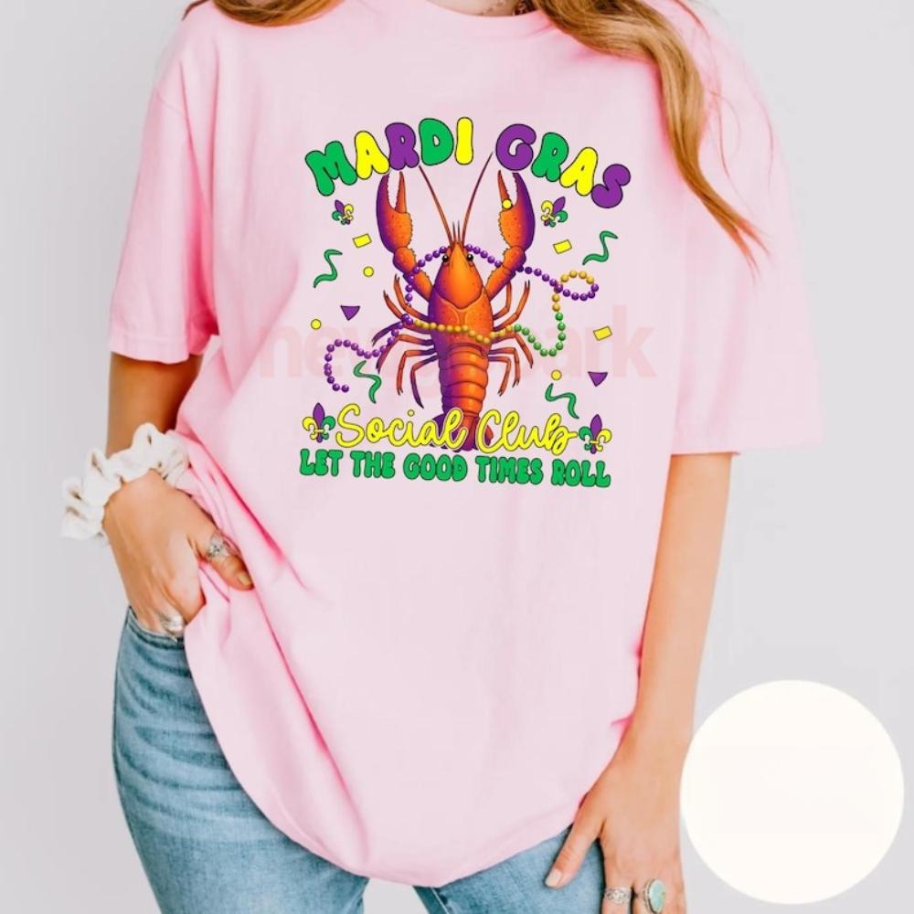 Mardi Gras Social Club Let The Good Times Roll Tshirt Woman Man Casual Cotton Graphic T Shirts Creative Streetwear Camisetas 4XL
Mardi Gras Social Club Let The Good Times Roll Tshirt Woman Man Casual Cotton Graphic T Shirts Creative Streetwear Camisetas 4XL