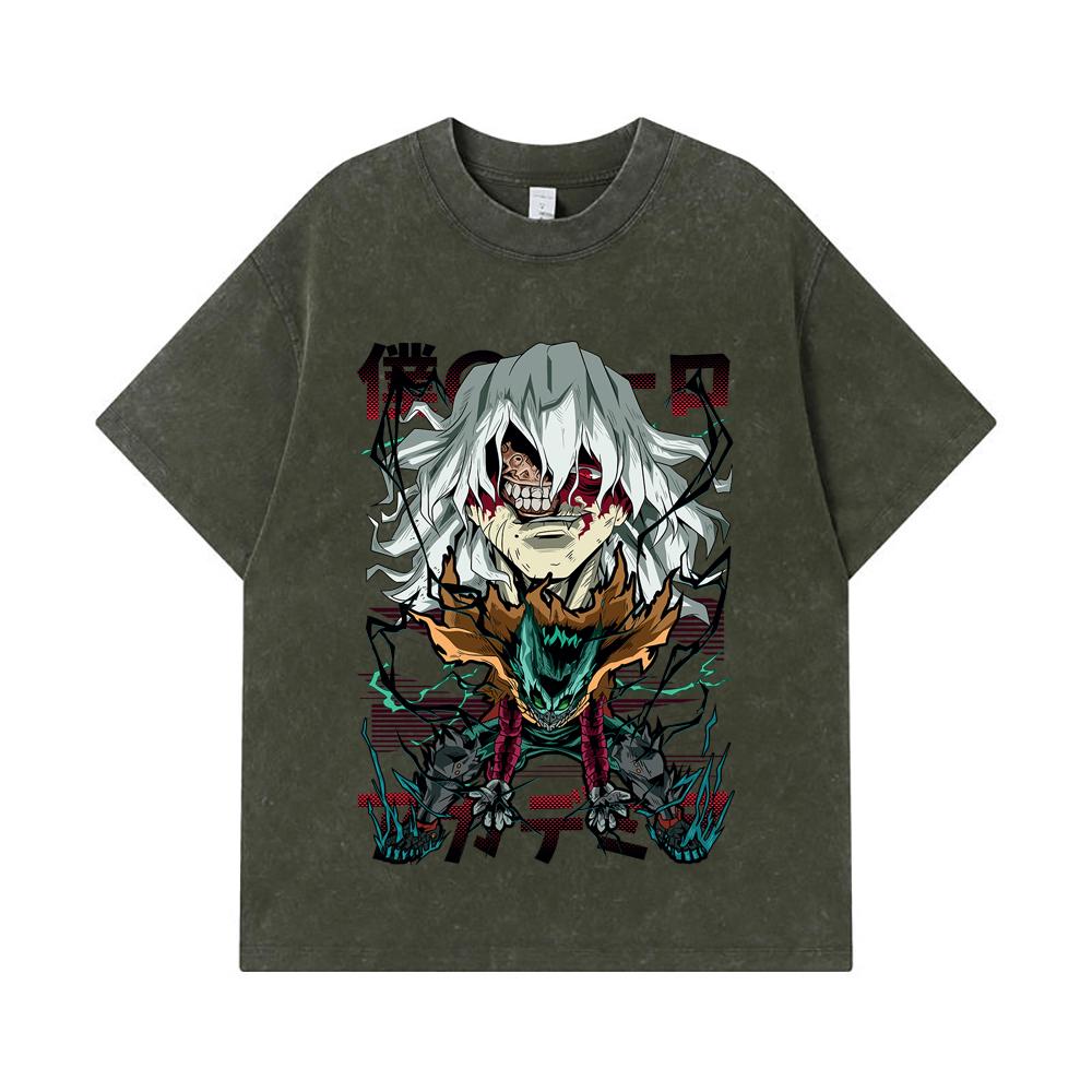 275 GSM Washed T-shirts 100% Cotton My Hero Academia V9 Shigaraki Print Unisex Heavy Cotton T Shirt S
275 GSM Washed T-shirts 100% Cotton My Hero Academia V9 Shigaraki Print Unisex Heavy Cotton T Shirt S