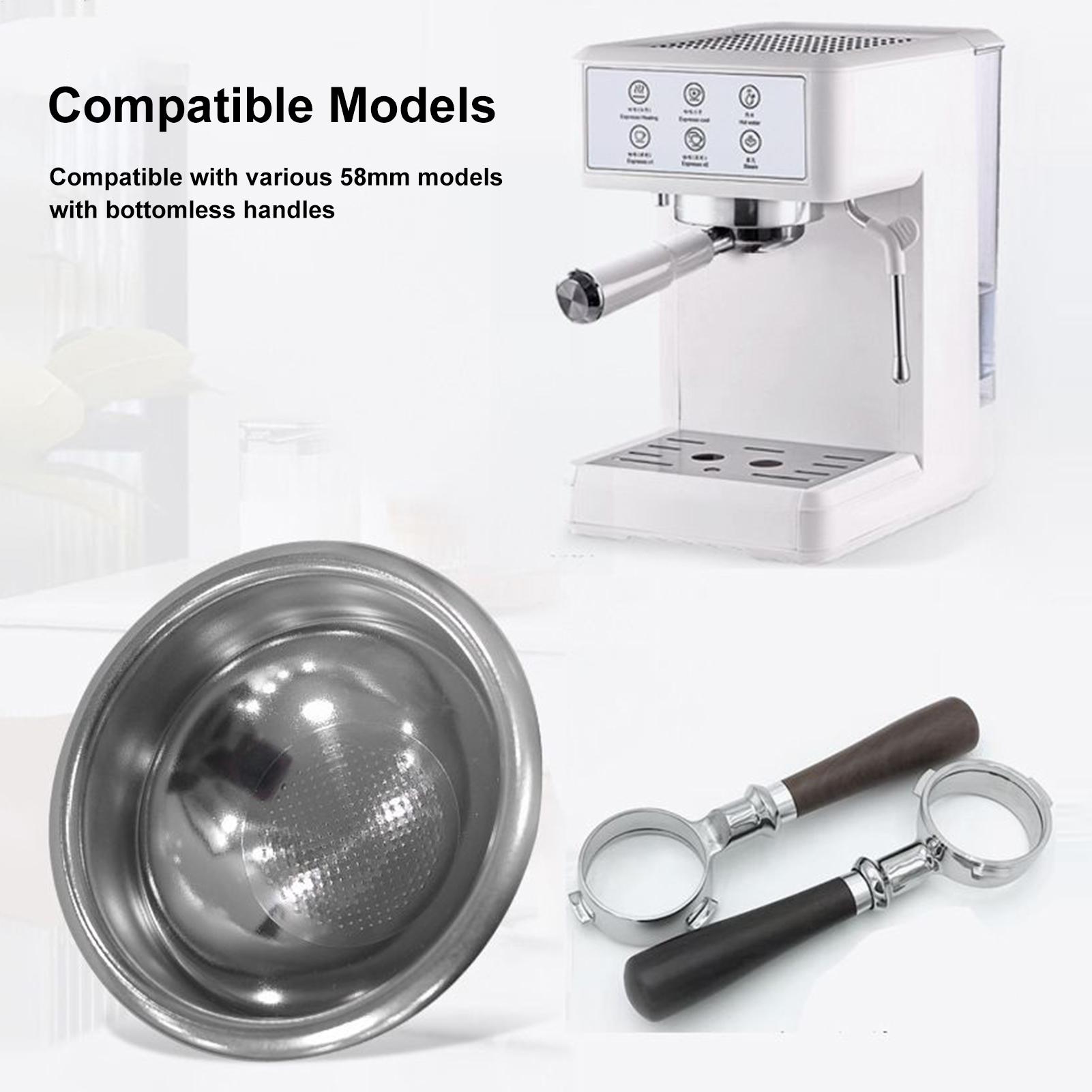 Stainless Steel Portafilter 58mm Precision Even Extraction Tool Precision Coffee Brewing Basket For Home Professional Enthusiast China Mainland
Stainless Steel Portafilter 58mm Precision Even Extraction Tool Precision Coffee Brewing Basket For Home Professional Enthusiast China Mainland