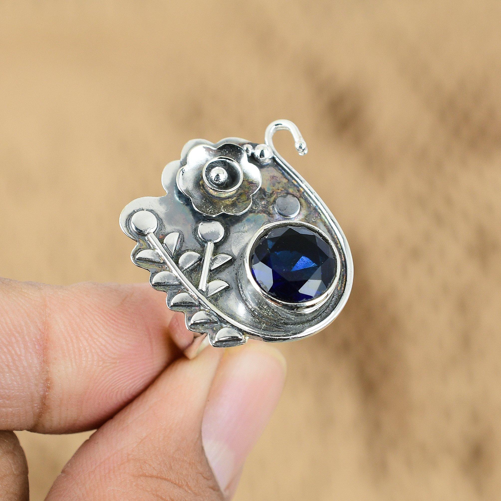 925 Sterling Silver Oval Tanzanite Quartz Gemstone Flower Unique Promise Ring Yes
925 Sterling Silver Oval Tanzanite Quartz Gemstone Flower Unique Promise Ring Yes