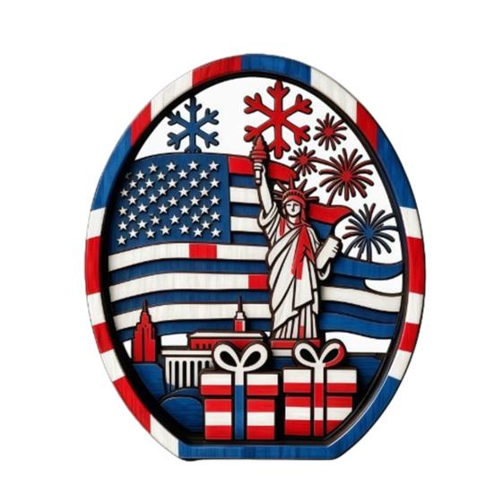 Patriotic 4th of July Table Centerpiece Wooden America Flag Lady Liberty Standing Sign for Independence Day Farmhouse Tiered Tray Decor B
Patriotic 4th of July Table Centerpiece Wooden America Flag Lady Liberty Standing Sign for Independence Day Farmhouse Tiered Tray Decor B