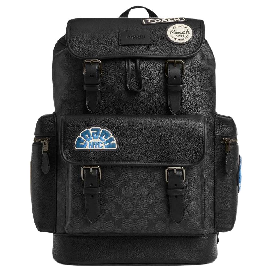 Coach Sprint 29 Classic Logo Patch Closure Backpack Men Backpack Charcoal CBM49-QBA5F Basic Set (Bag+Dust Bag)
Coach Sprint 29 Classic Logo Patch Closure Backpack Men Backpack Charcoal CBM49-QBA5F Basic Set (Bag+Dust Bag)