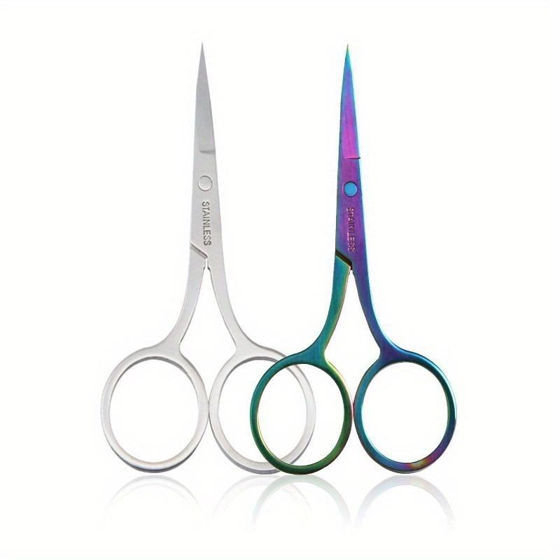 2Pcs Eyebrow Scissor Makeup Eyelash Trimmer Facial Hair Remover Manicure Scissor Nail Cuticle Tool Beauty Scissors 2pcs чорний
2Pcs Eyebrow Scissor Makeup Eyelash Trimmer Facial Hair Remover Manicure Scissor Nail Cuticle Tool Beauty Scissors 2pcs чорний