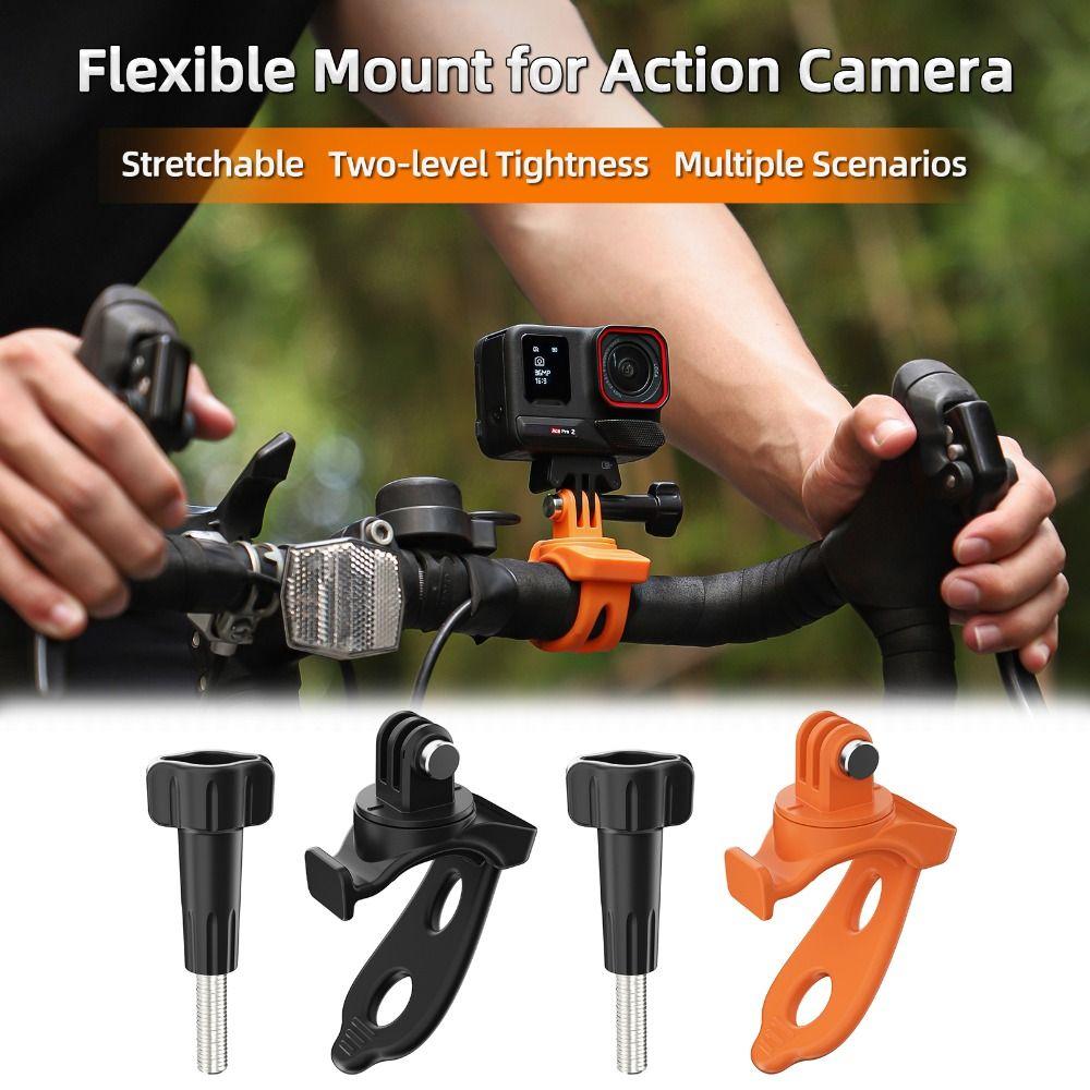 with Screw Camera Mount Adjustable Clamp Holder for GoPro/Insta360/DJI Action помаранчевий
with Screw Camera Mount Adjustable Clamp Holder for GoPro/Insta360/DJI Action помаранчевий