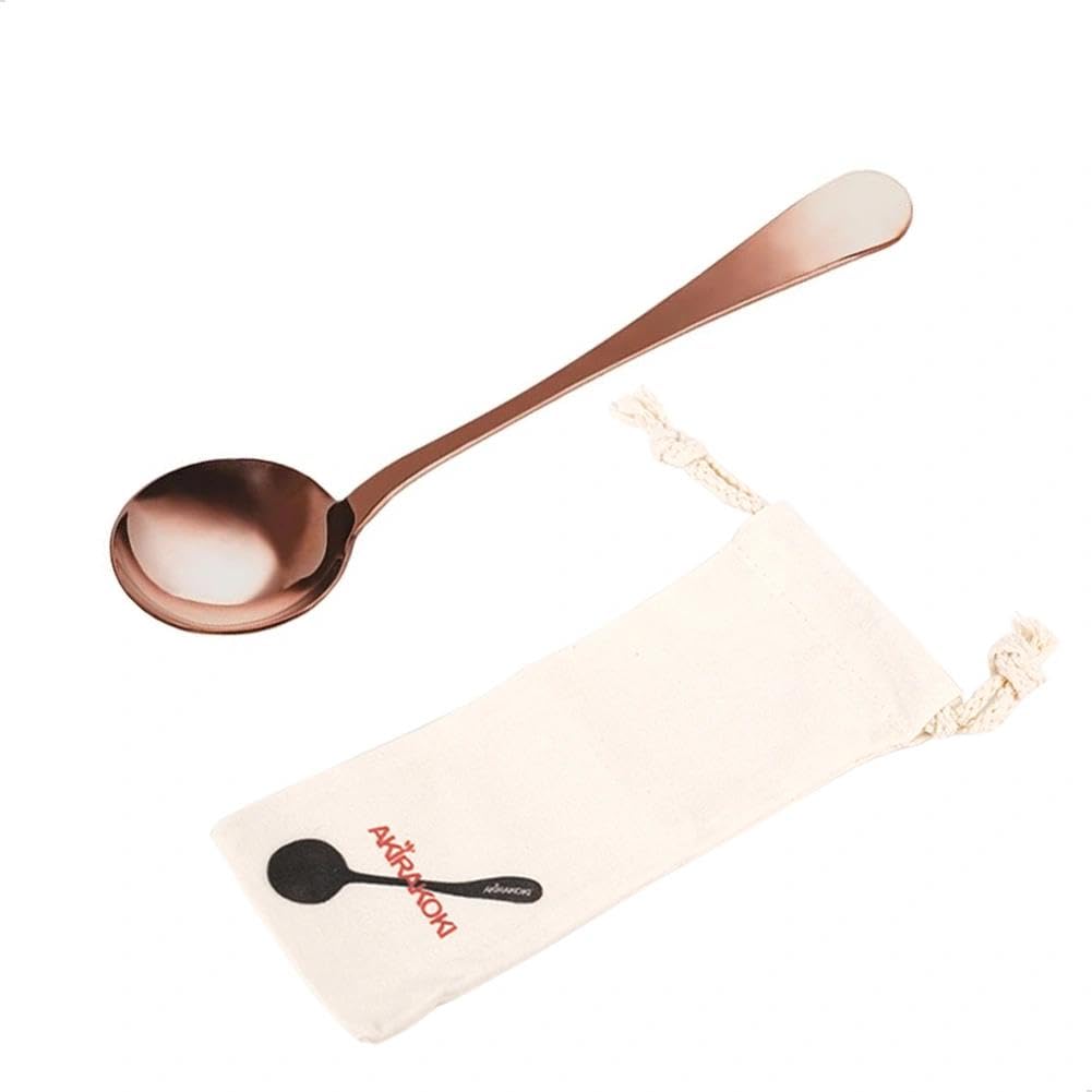 watchget Coffee Spoon Stainless Steel Rose Gold Professional Barista Cupping Spoon with Cloth Bag, Gift
watchget Coffee Spoon Stainless Steel Rose Gold Professional Barista Cupping Spoon with Cloth Bag, Gift