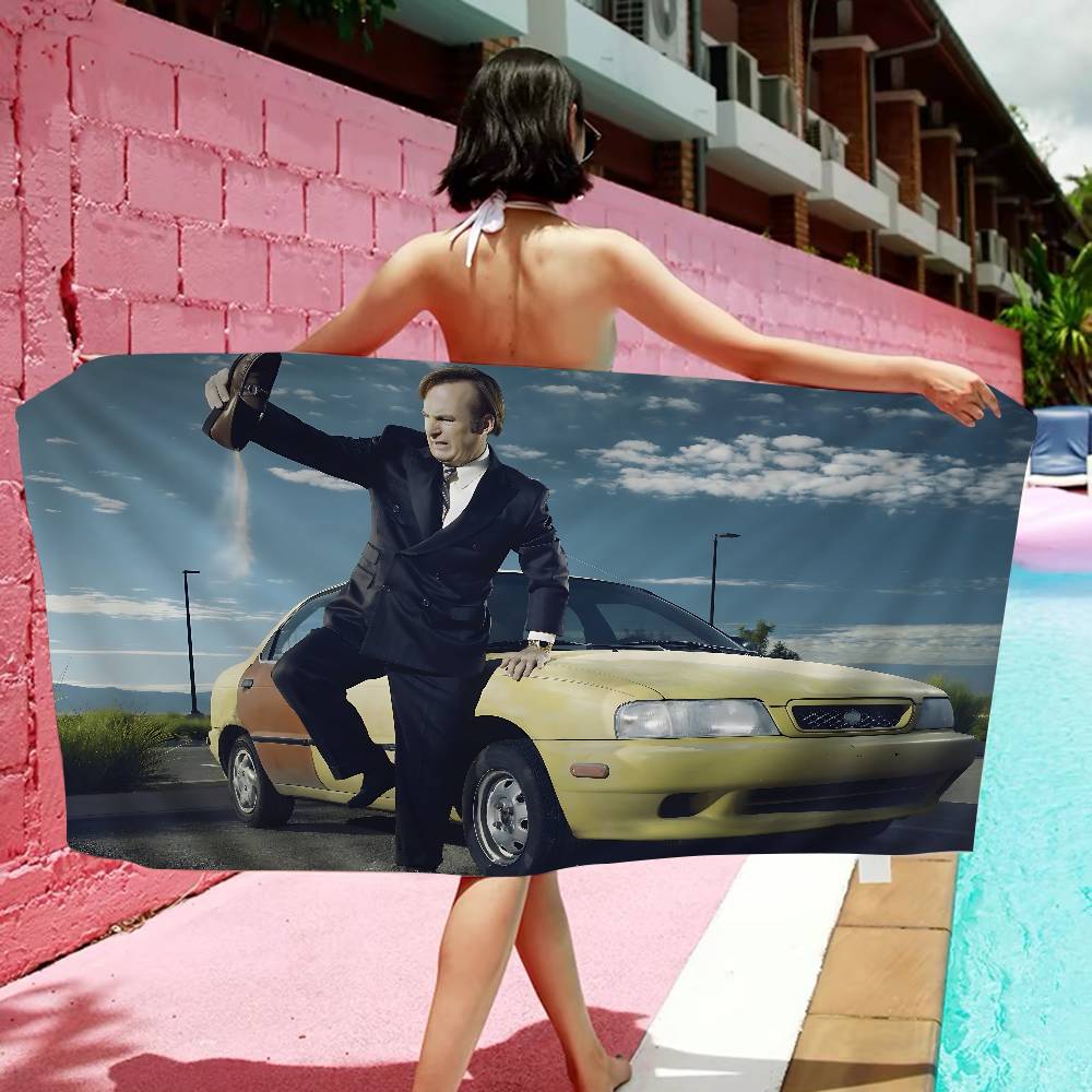 Better Call Saul Microfiber Blanket Quick Drying Beach Towels Oversized Printing Super Absorbent Pool Towel Blanket W30*H60(CM)
Better Call Saul Microfiber Blanket Quick Drying Beach Towels Oversized Printing Super Absorbent Pool Towel Blanket W30*H60(CM)