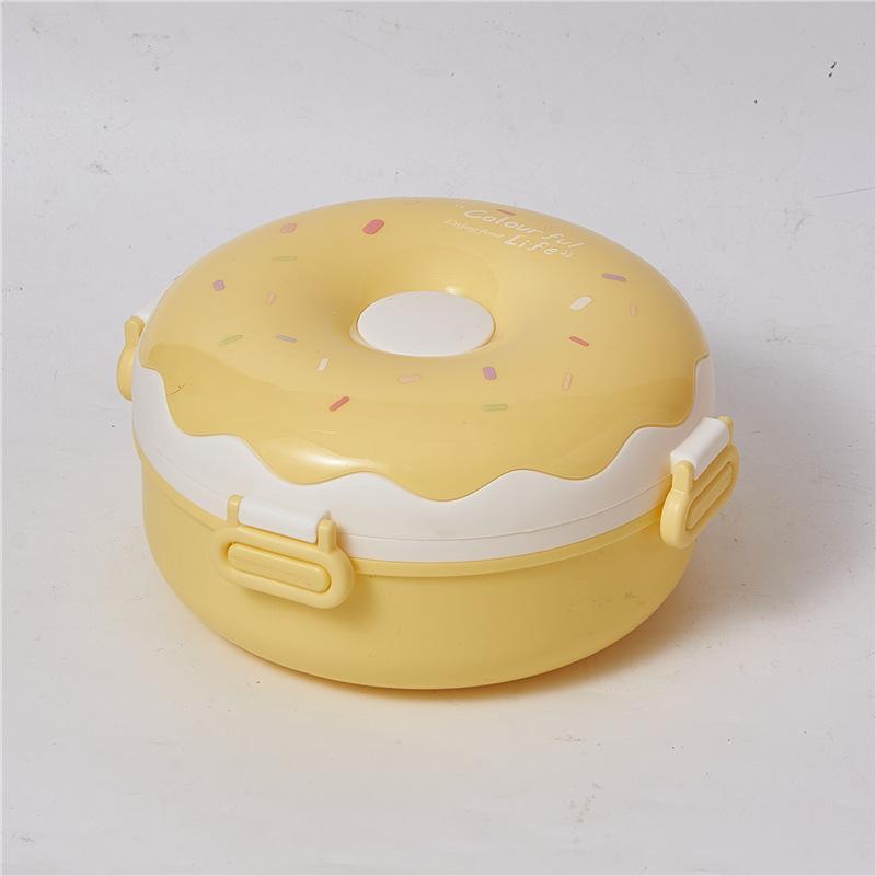 Donut Shaped Stainless Steel Lunch Box 304 Bento Box with Compartments for Kids School Food Sushi Container for Girls 3&800ml&1 жёлтый
Donut Shaped Stainless Steel Lunch Box 304 Bento Box with Compartments for Kids School Food Sushi Container for Girls 3&800ml&1 жёлтый