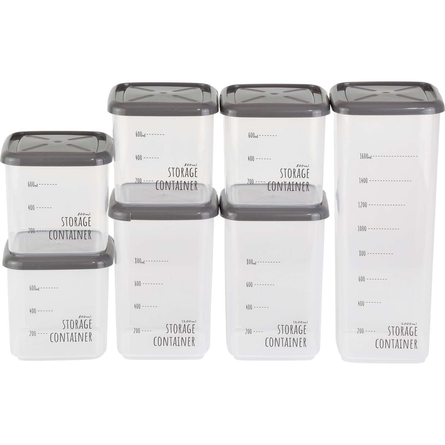 Wahei Phrases Storage Container 7 Piece Set Food Accessories Storage Style Lab AME-7194
Wahei Phrases Storage Container 7 Piece Set Food Accessories Storage Style Lab AME-7194