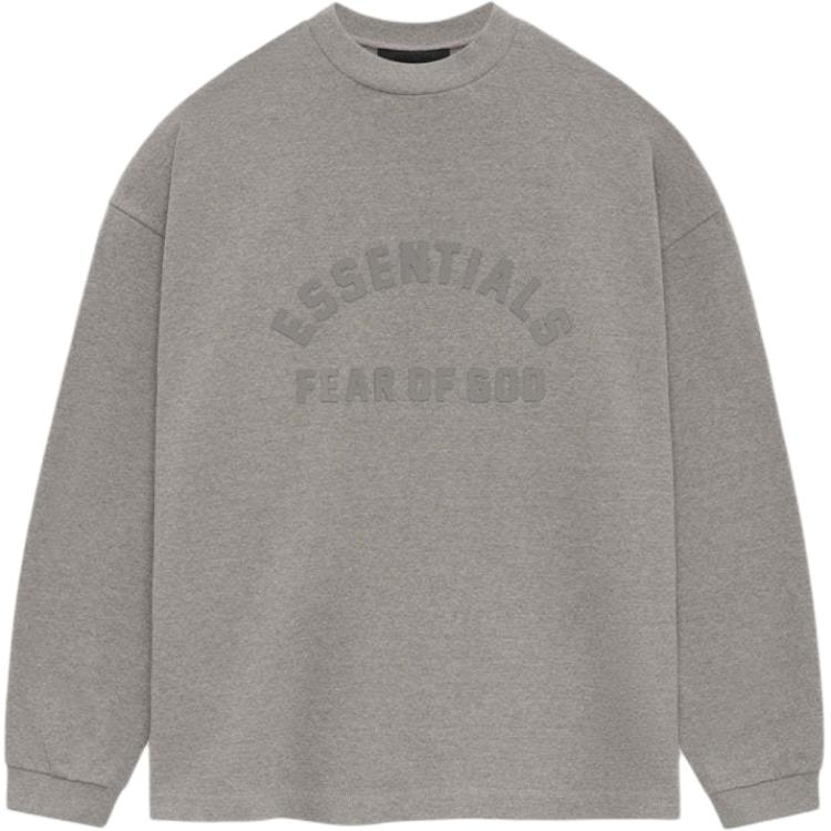 Футболка Fear of God Essentials Heavy с длинными рукавами, серые мужские топы Хизер 125SU242011F
Футболка Fear of God Essentials Heavy с длинными рукавами, серые мужские топы Хизер 125SU242011F