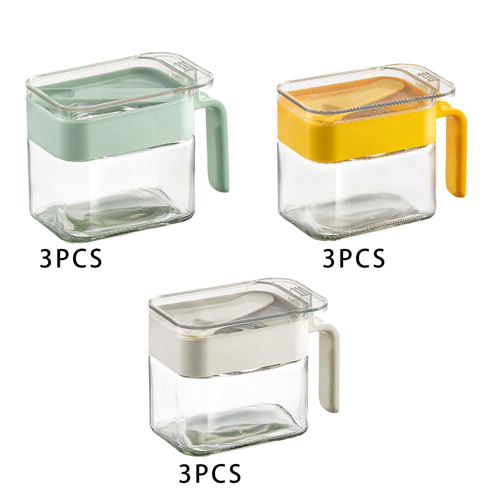 3x Spice Storage Box Spice Rack Enclosed Space for Home Kitchen Condiment Box for Baking Restaurant Household Accessories серый
3x Spice Storage Box Spice Rack Enclosed Space for Home Kitchen Condiment Box for Baking Restaurant Household Accessories серый