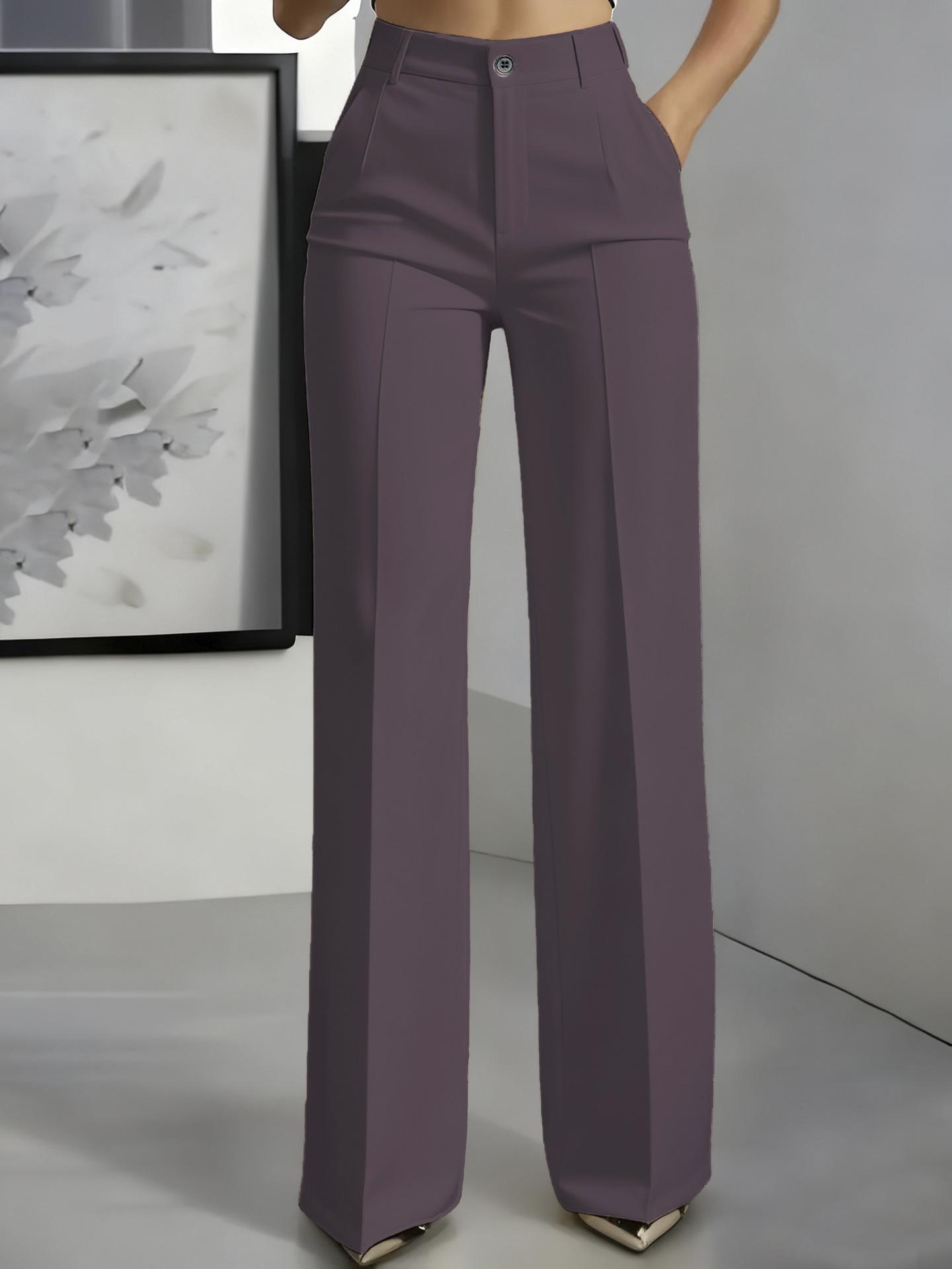 Women s 2026 High-Waisted Drapey Straight Suit Trousers XL фіолетовий
Women s 2026 High-Waisted Drapey Straight Suit Trousers XL фіолетовий