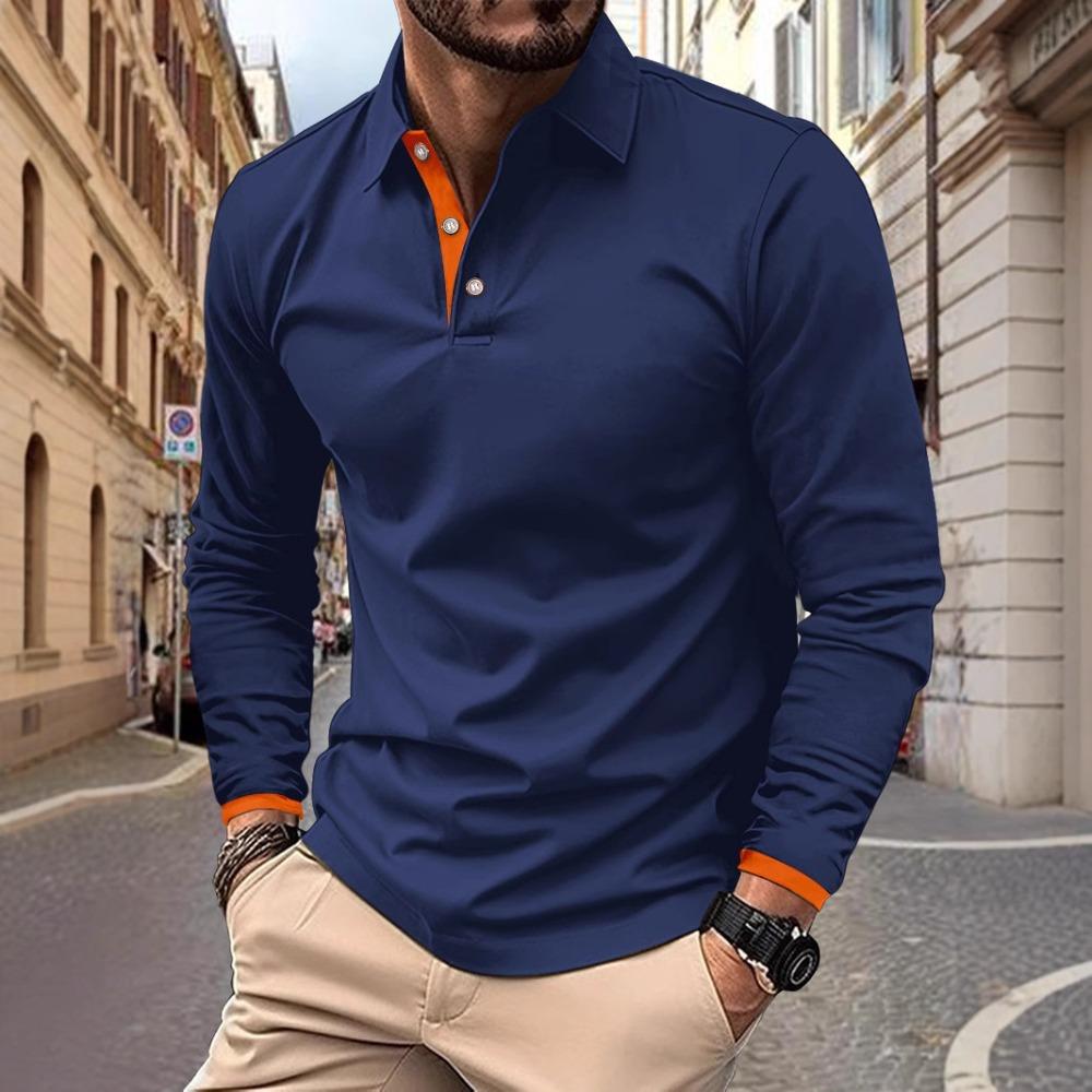 Spring and Autumn Men s Sweatshirt new colour blocking lapel long-sleeved casual sports big size polo shirt S білий
Spring and Autumn Men s Sweatshirt new colour blocking lapel long-sleeved casual sports big size polo shirt S білий