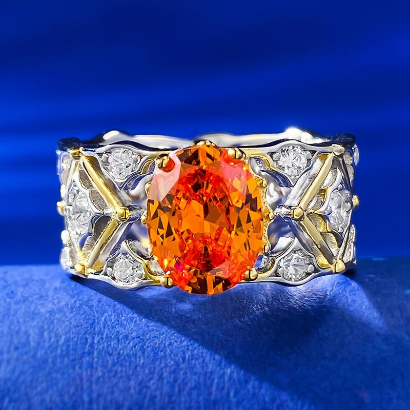 Кольцо Palace Retro 7 * 9 мм Fanta Orange, европейское, итальянское, серебряное, роскошный стиль 5
Кольцо Palace Retro 7 * 9 мм Fanta Orange, европейское, итальянское, серебряное, роскошный стиль 5