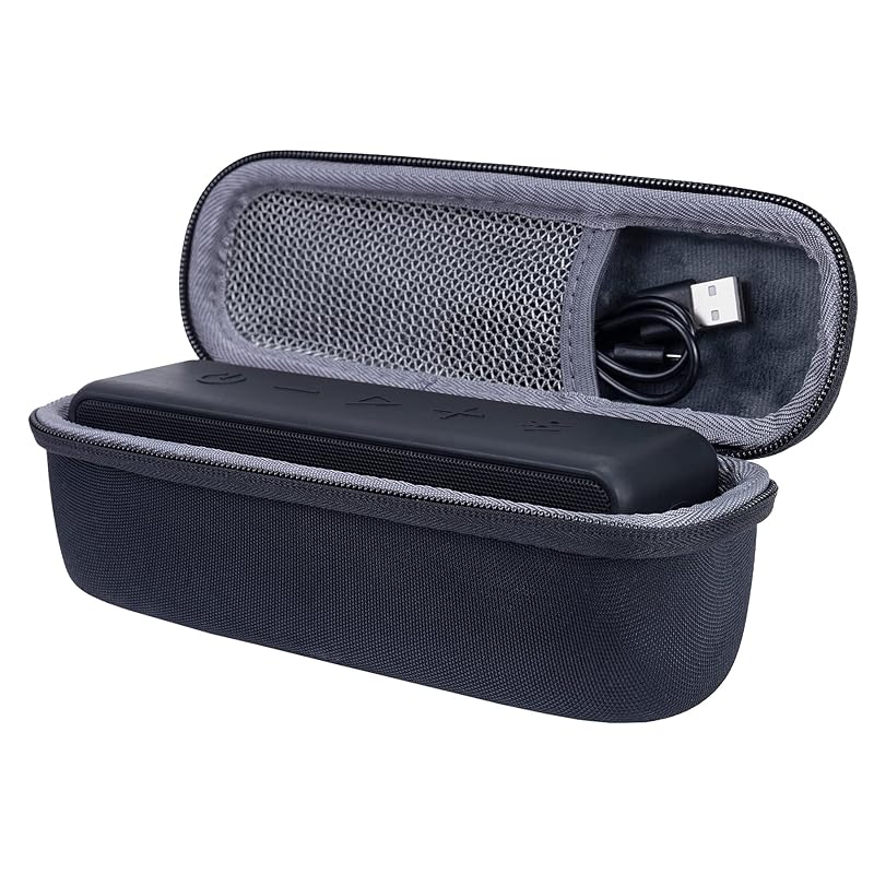 Made by co2CREA Anker Soundcore/Soundcore 2 hard case for speakers (black) 
Made by co2CREA Anker Soundcore/Soundcore 2 hard case for speakers (black)