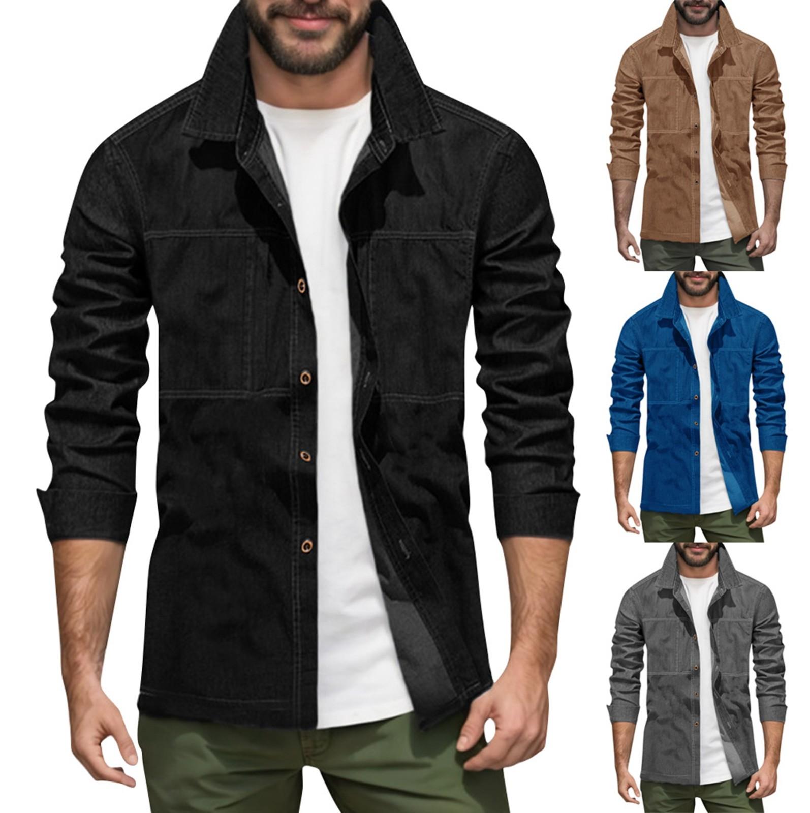 Men s Summer Solid Color Lapel Long Sleeved Shirt Men s Casual Fashion Long Sleeved Shirt XL хакі
Men s Summer Solid Color Lapel Long Sleeved Shirt Men s Casual Fashion Long Sleeved Shirt XL хакі