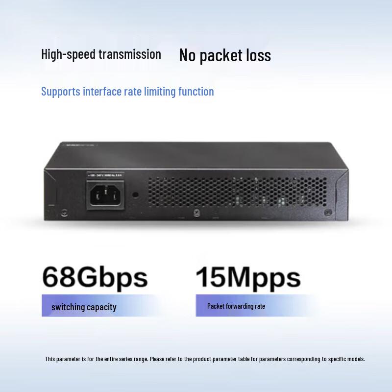Huawei Smart Selection 8-Port Full Gigabit Ethernet Switch
Huawei Smart Selection 8-Port Full Gigabit Ethernet Switch