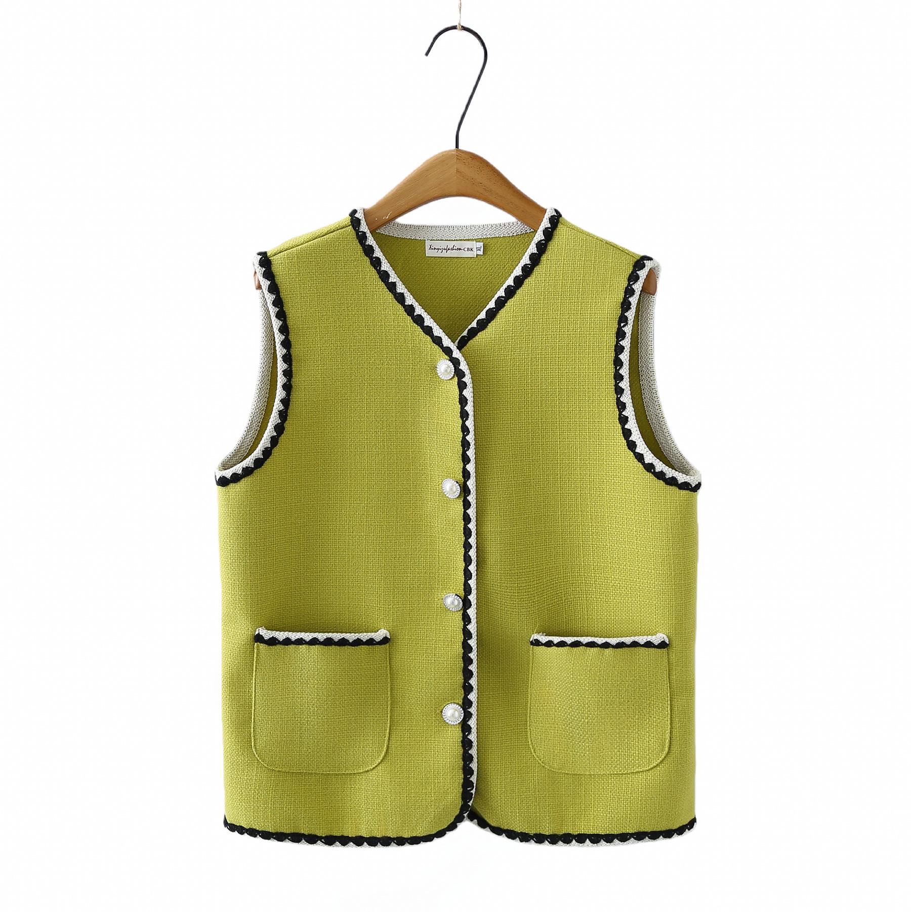 2026 Spring Plus Size Women s Slimming Fragrance Style Cardigan Vest - Versatile Temperament Top for Girls 2XL зелёный
2026 Spring Plus Size Women s Slimming Fragrance Style Cardigan Vest - Versatile Temperament Top for Girls 2XL зелёный