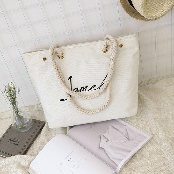 New hemp rope canvas bag women s shoulder handbag large-capacity shopping casual tote bag
New hemp rope canvas bag women s shoulder handbag large-capacity shopping casual tote bag