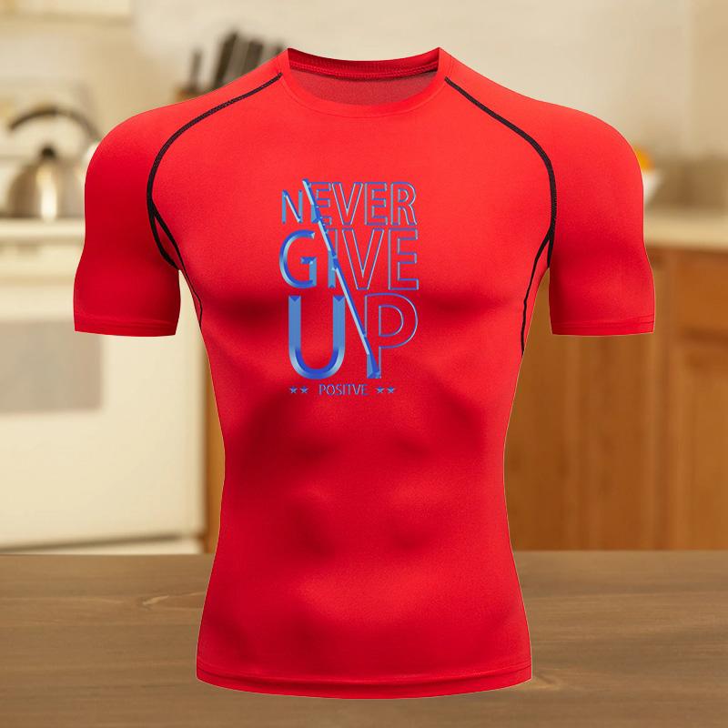 Compression Shirt for Workout Quick Dry Tops Bat for Men Breathable Sweat Absorbing Tight Fit Fitness T-Shirt Sweat-Resistant XXXL
Compression Shirt for Workout Quick Dry Tops Bat for Men Breathable Sweat Absorbing Tight Fit Fitness T-Shirt Sweat-Resistant XXXL