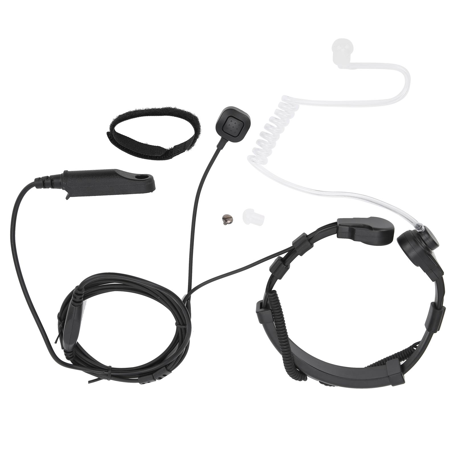 Throat Earpiece Headset Air Acoustic Tube Throat Vibration PTT Mic Headset for UV9R Plus BF9700 BFA58
Throat Earpiece Headset Air Acoustic Tube Throat Vibration PTT Mic Headset for UV9R Plus BF9700 BFA58