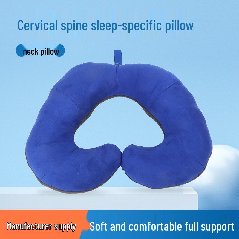 Пограничная U-образная дорожная подушка для шеи из пены с эффектом памяти с ремешком на липучке No storage bag синий
Пограничная U-образная дорожная подушка для шеи из пены с эффектом памяти с ремешком на липучке No storage bag синий