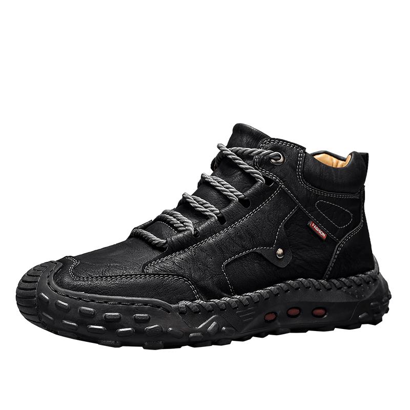 New Non-slip Mens Casual Leather Business Shoes Solid Color Stylish Walking Shoes Trainers Comfy Lace-Up Treking Footwear Flats 48 чорний
New Non-slip Mens Casual Leather Business Shoes Solid Color Stylish Walking Shoes Trainers Comfy Lace-Up Treking Footwear Flats 48 чорний