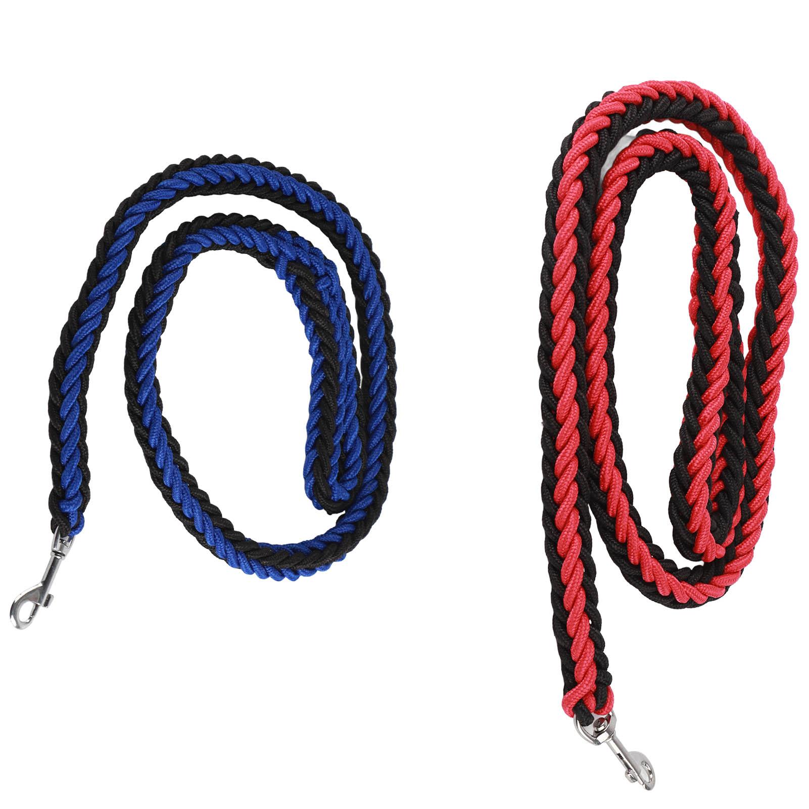 Поводок для собак, прочный утолщенный нейлоновый поводок для выгула собак среднего размера, устойчивый к укусам
Поводок для собак, прочный утолщенный нейлоновый поводок для выгула собак среднего размера, устойчивый к укусам