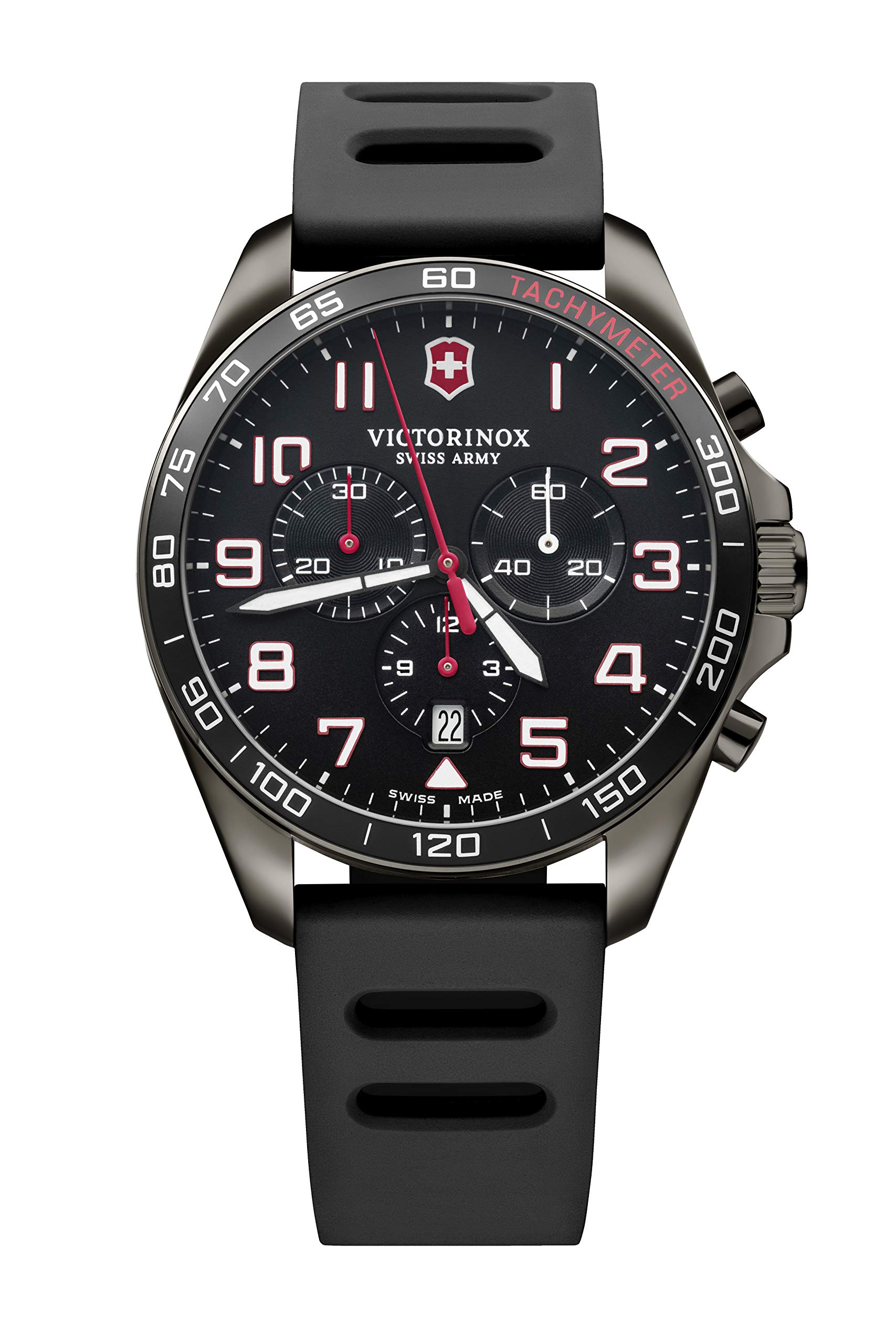 Годинник VICTORINOX FIELDFORCE SPORT CHRONO Корпус з нержавіючої сталі Чорний циферблат Чорний гумовий ремінь Подарунок 241889 (316л) [ чорний
Годинник VICTORINOX FIELDFORCE SPORT CHRONO Корпус з нержавіючої сталі Чорний циферблат Чорний гумовий ремінь Подарунок 241889 (316л) [ чорний