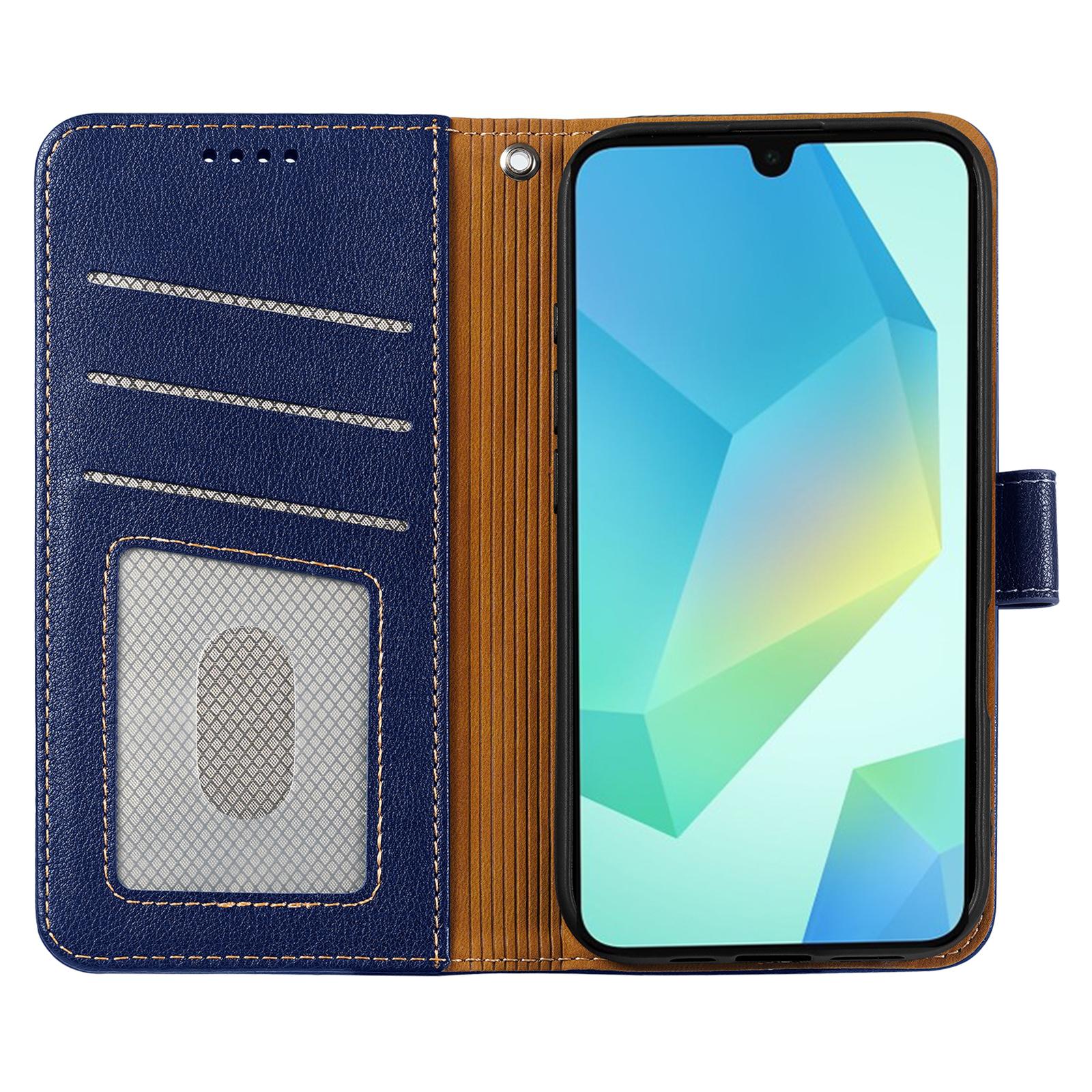 For Samsung Galaxy A36 5G Case RFID Blocking Wallet Litchi Texture Leather Phone Cover Magnetic Clasp Blue
For Samsung Galaxy A36 5G Case RFID Blocking Wallet Litchi Texture Leather Phone Cover Magnetic Clasp Blue