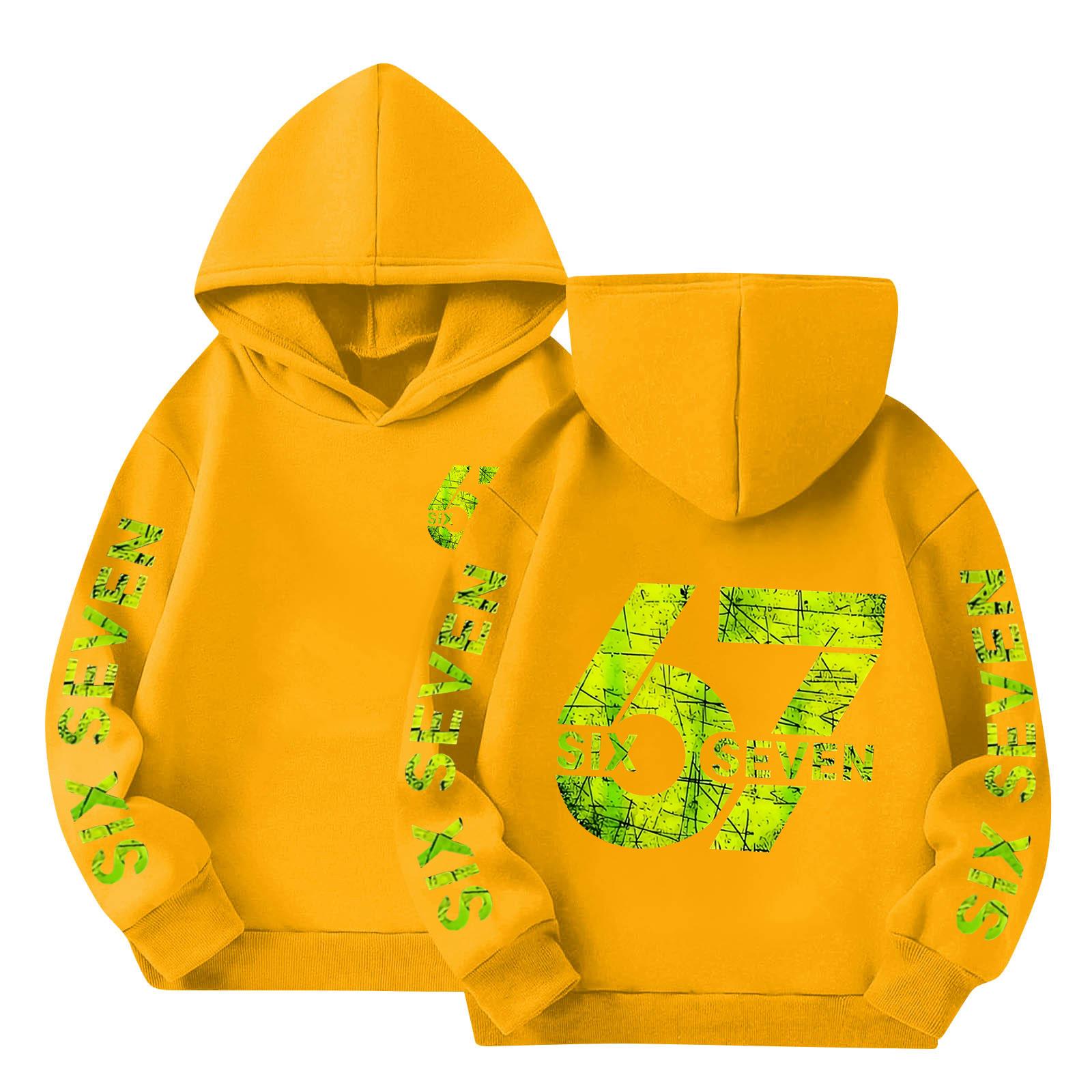 Boys Printed Hooded Long-Sleeve Sweatshirt Casual Sports Comfort Sweatshirt 160 жовтий
Boys Printed Hooded Long-Sleeve Sweatshirt Casual Sports Comfort Sweatshirt 160 жовтий