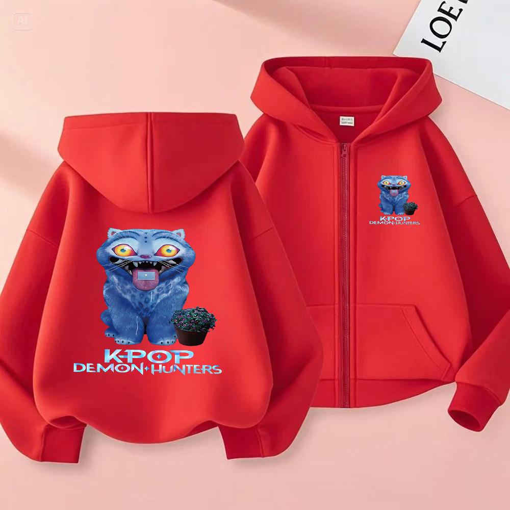 2025 New Kpop Demon Hunters Pattern Zipper Children s Hoodie Casual Cartoon Printed Girls Sportswear 100
2025 New Kpop Demon Hunters Pattern Zipper Children s Hoodie Casual Cartoon Printed Girls Sportswear 100