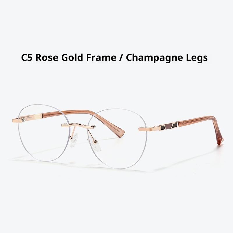 Стильні безободкові квадратні/круглі окуляри для блокування синього світла для жінок, висококласна та тонка оправа
Стильні безободкові квадратні/круглі окуляри для блокування синього світла для жінок, висококласна та тонка оправа