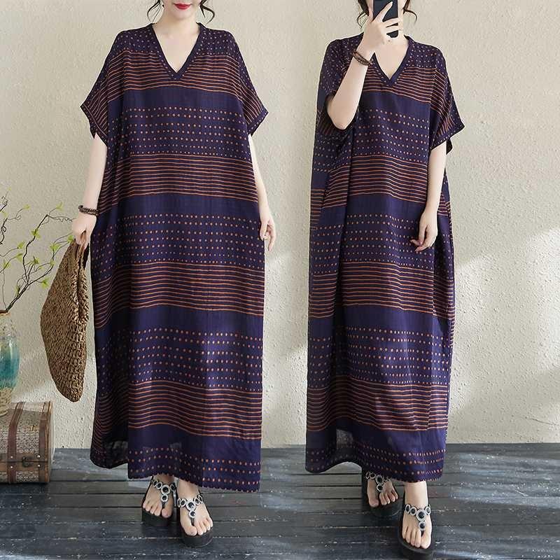 Real Summer New Cotton and Linen Printing V-neck Loose Large Size Simple Holiday Style Long Skirt Women s Beach Skirt Thin one size fits all синий
Real Summer New Cotton and Linen Printing V-neck Loose Large Size Simple Holiday Style Long Skirt Women s Beach Skirt Thin one size fits all синий