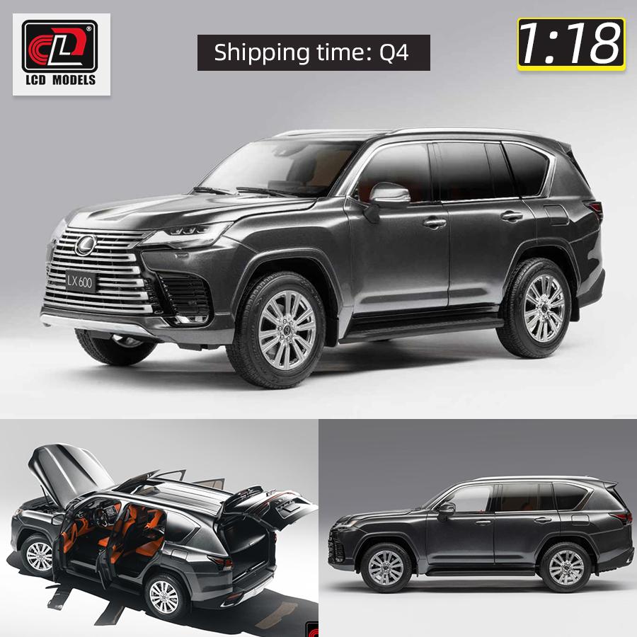 LCD 1:18 Lexus LX600 литий автомодель позашляховик статична прикраса святковий подарунок колекція металевий матеріал сірий колір
LCD 1:18 Lexus LX600 литий автомодель позашляховик статична прикраса святковий подарунок колекція металевий матеріал сірий колір