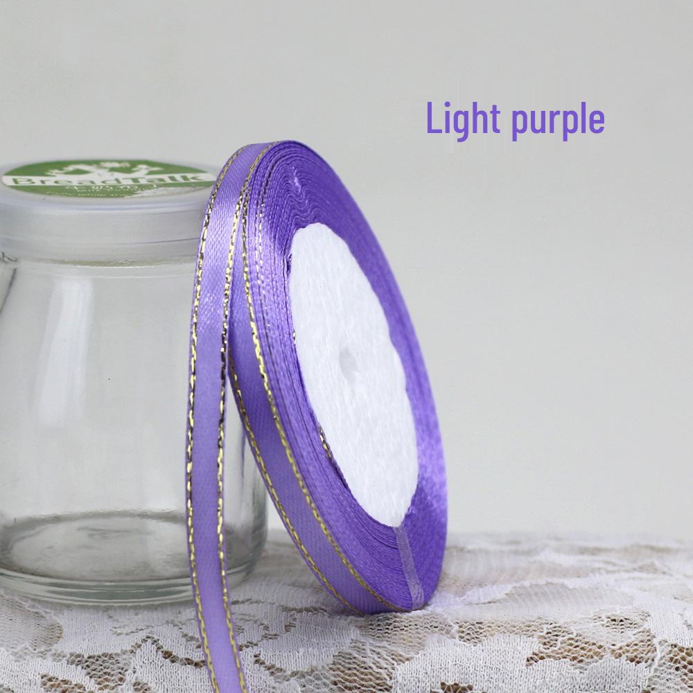 Лента с золотым и серебряным краем: 6 мм подарочная коробка, бант, галстук для торта - 22 метра Light Purple with Gold Edge
Лента с золотым и серебряным краем: 6 мм подарочная коробка, бант, галстук для торта - 22 метра Light Purple with Gold Edge