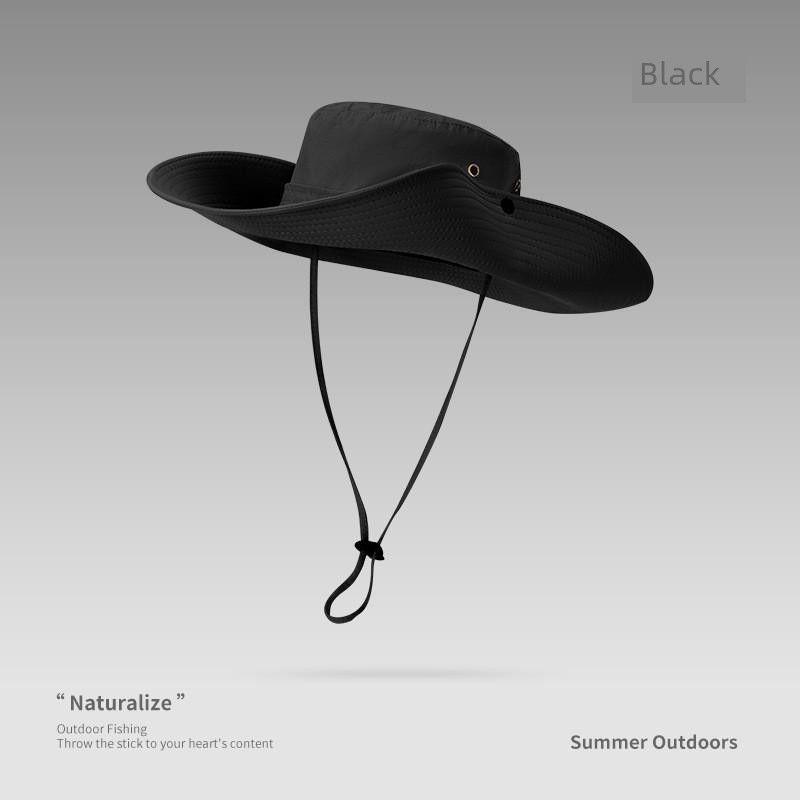 Summer Outdoor Bucket Hat Men s Sun Hat Hiking Sun Hat Breathable Big Brim Sun-Proof Fishing Ladies XMZ77 Black Free size (adjustable)
Summer Outdoor Bucket Hat Men s Sun Hat Hiking Sun Hat Breathable Big Brim Sun-Proof Fishing Ladies XMZ77 Black Free size (adjustable)