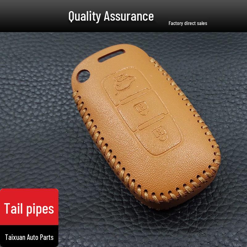 Brown Hand-Stitched Key Case for Hyundai Models: IX35, Elantra, Sonata, Rohens, Tucson Key Case
Brown Hand-Stitched Key Case for Hyundai Models: IX35, Elantra, Sonata, Rohens, Tucson Key Case