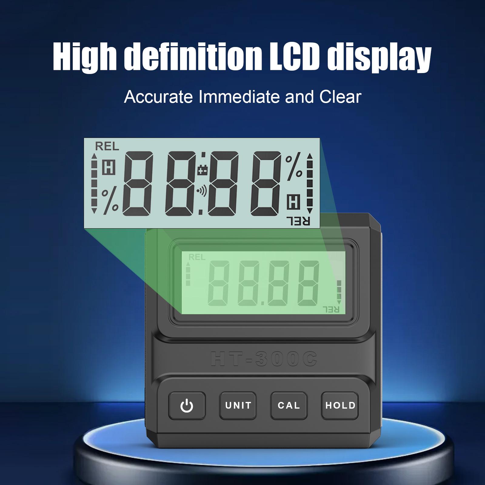 HT-300C Magnetic Digital Display Inclinometer Level Protractor Angle Gauge 90 Degree Ruler Type A
HT-300C Magnetic Digital Display Inclinometer Level Protractor Angle Gauge 90 Degree Ruler Type A