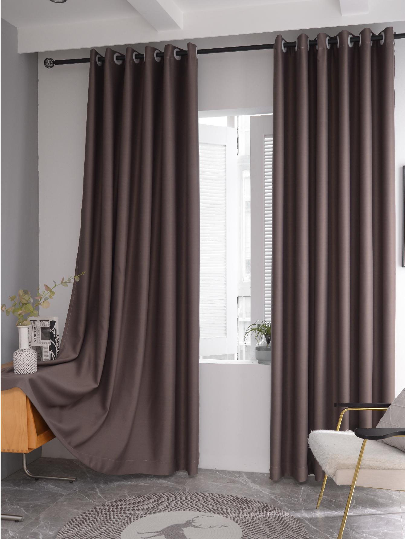 1 шт. 90% затемняющие шторы с люверсами для спальни, гостиной с высоким эффектом блокировки света, шторы с высоким затемнением W132cm xH160cm&Grommet Top коричневый
1 шт. 90% затемняющие шторы с люверсами для спальни, гостиной с высоким эффектом блокировки света, шторы с высоким затемнением W132cm xH160cm&Grommet Top коричневый