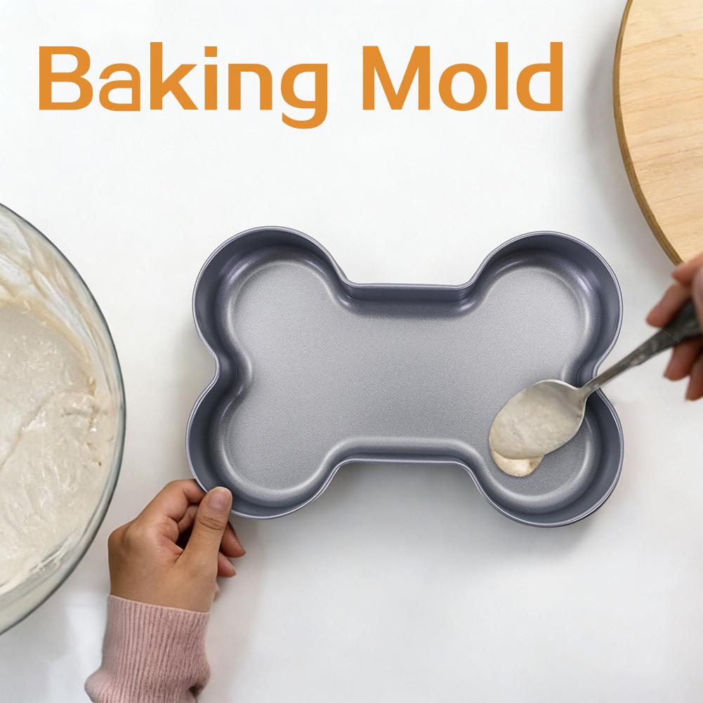 Cartoon Dog Bone Cake Cookie-Mold Food Grade Silicone Dog Bone Baking Pan Non-Stick Easy To Demold For Puppy Birthday Cake China Mainland
Cartoon Dog Bone Cake Cookie-Mold Food Grade Silicone Dog Bone Baking Pan Non-Stick Easy To Demold For Puppy Birthday Cake China Mainland