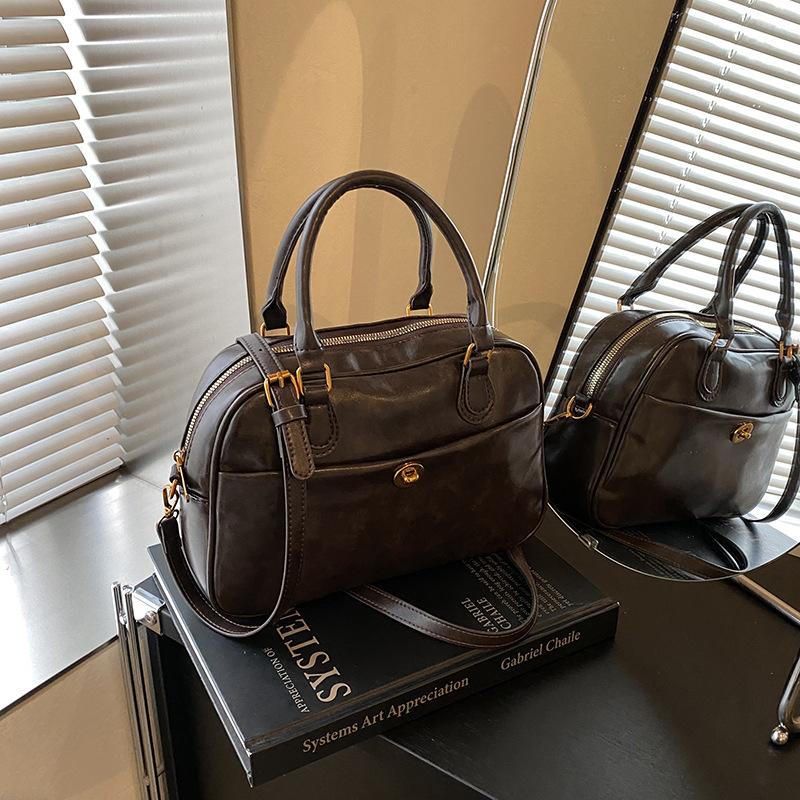 Вместительная ретро-сумка женская новая осенне-зимняя универсальная модная на плечо, сумка-мессенджер, сумка-подушка