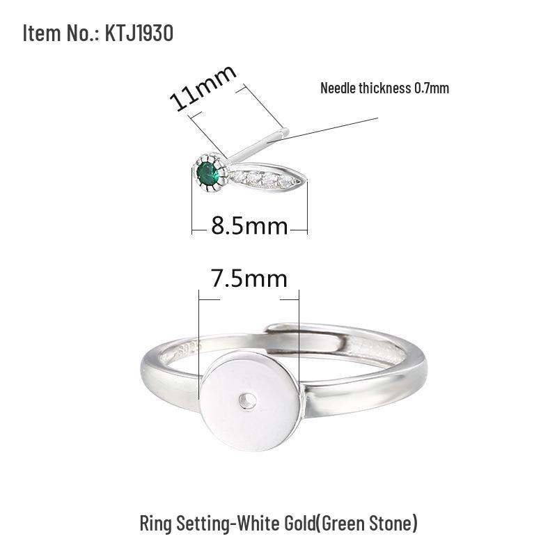 Оправа для женского кольца из стерлингового серебра 925 пробы с нефритом Хетиан и яшмой цвета амбры
Оправа для женского кольца из стерлингового серебра 925 пробы с нефритом Хетиан и яшмой цвета амбры