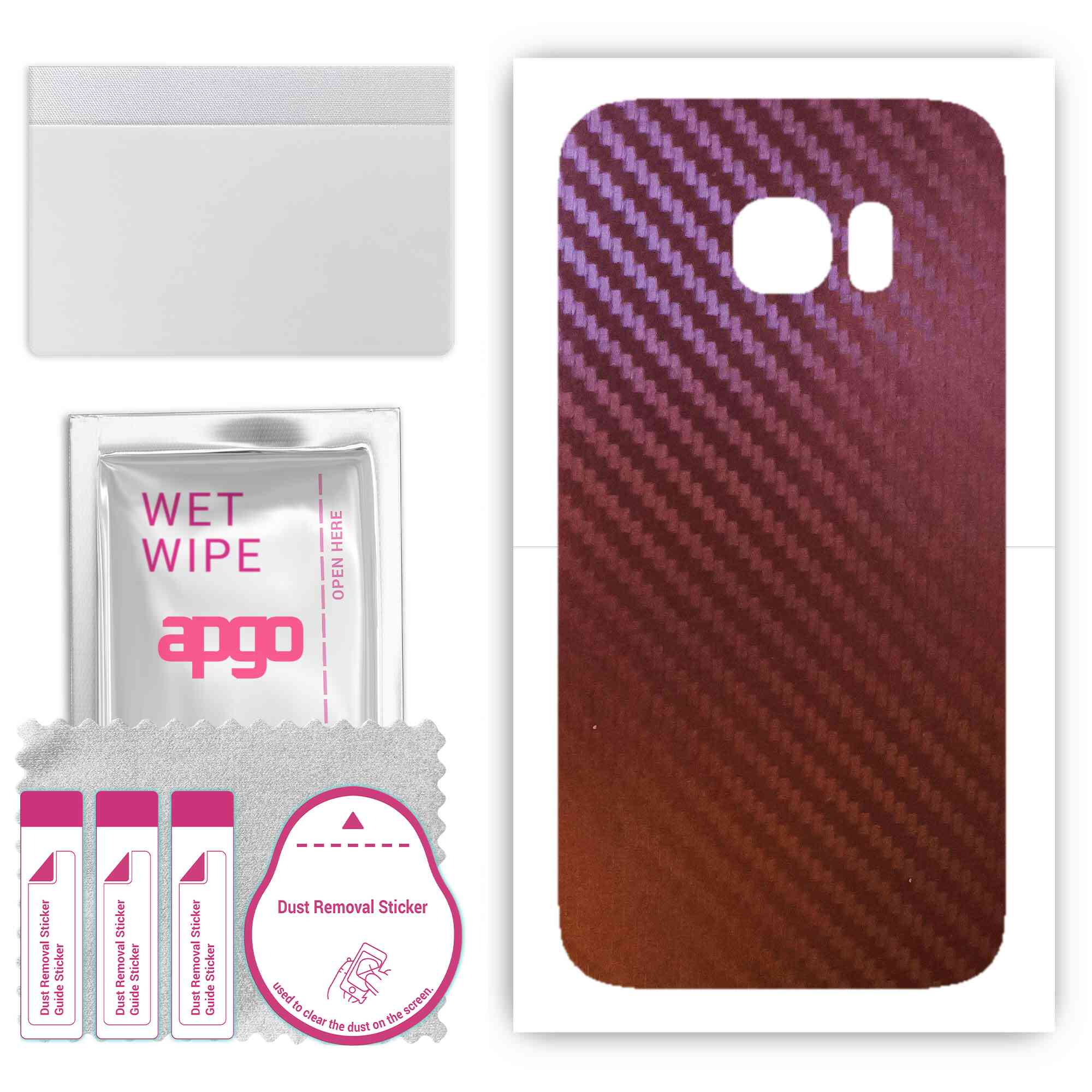 apgo skin sticker film foil vinyl for the BACK compatible with Samsung Galaxy S7, scratch-resistant, easy to install - Carbon Chameleon CAKA5
apgo skin sticker film foil vinyl for the BACK compatible with Samsung Galaxy S7, scratch-resistant, easy to install - Carbon Chameleon CAKA5