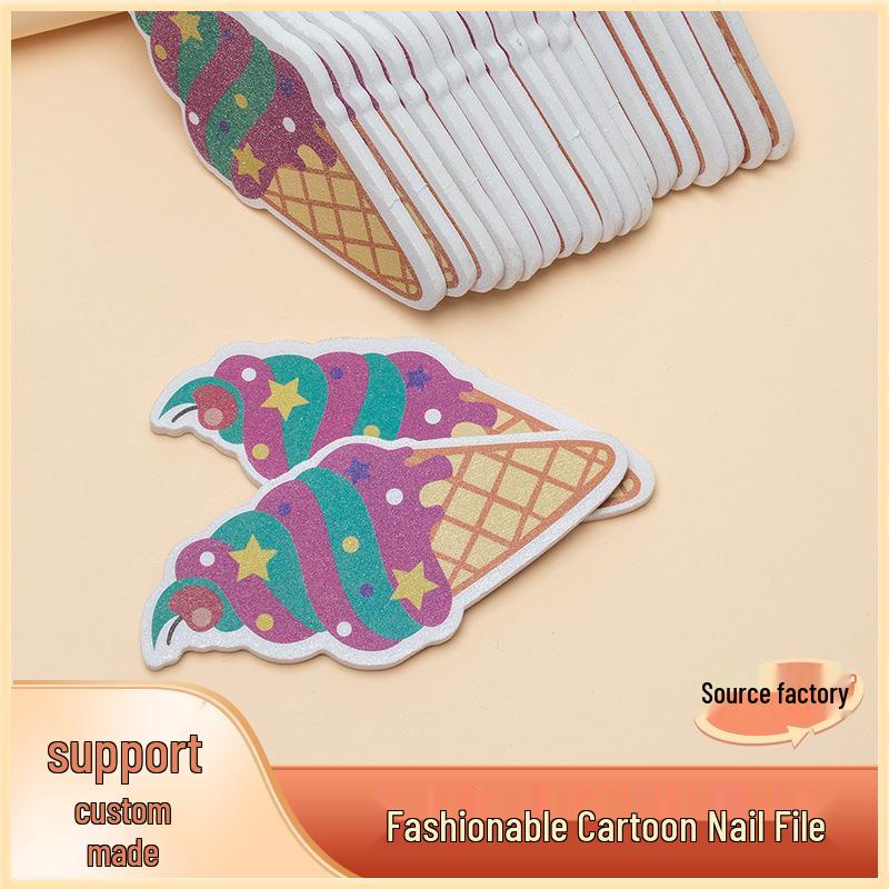 Cute Cartoon Ice Cream Nail File - Summer New Style Grinding Sandpaper Strip зелёный
Cute Cartoon Ice Cream Nail File - Summer New Style Grinding Sandpaper Strip зелёный