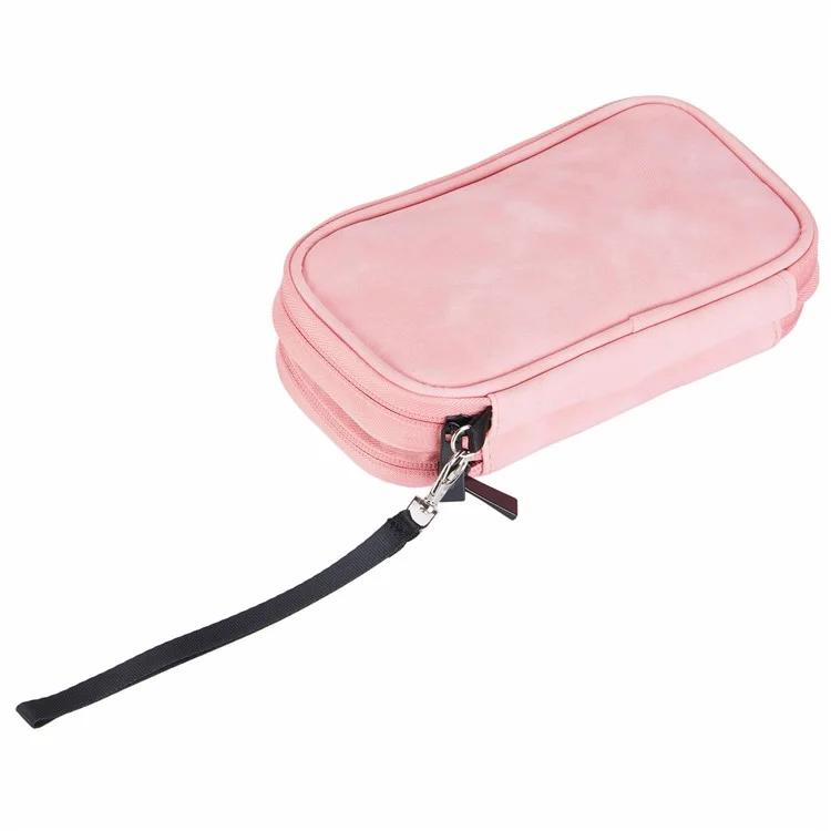 2-Layer Data Cable Storage Bag PU Leather Digital Accessories Organizer Pouch
2-Layer Data Cable Storage Bag PU Leather Digital Accessories Organizer Pouch