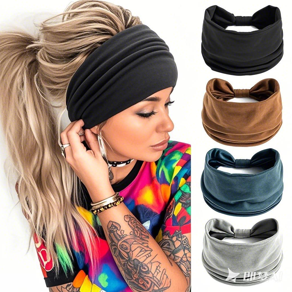 Bohemian Tie-Dye Sport Headband and Headscarf
Bohemian Tie-Dye Sport Headband and Headscarf