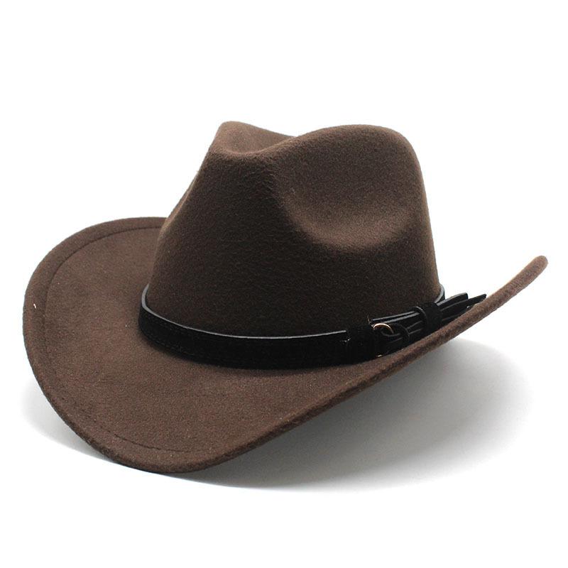 Top Hat Metal Western Cowboy Top Hat Rolled Eaves Men S And Women S Retro Riding Hat Wool Felt Hat M(56-58cm) темно-коричневого кольору
Top Hat Metal Western Cowboy Top Hat Rolled Eaves Men S And Women S Retro Riding Hat Wool Felt Hat M(56-58cm) темно-коричневого кольору