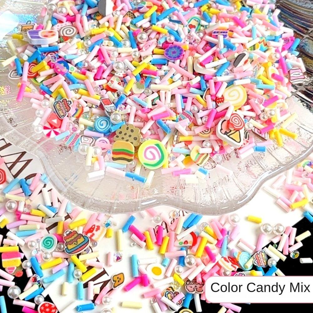 50g Candy Color Polymer Clay Slices Long Cylindrical DIY Crafts Accessories for Slime Supplies Style 8
50g Candy Color Polymer Clay Slices Long Cylindrical DIY Crafts Accessories for Slime Supplies Style 8