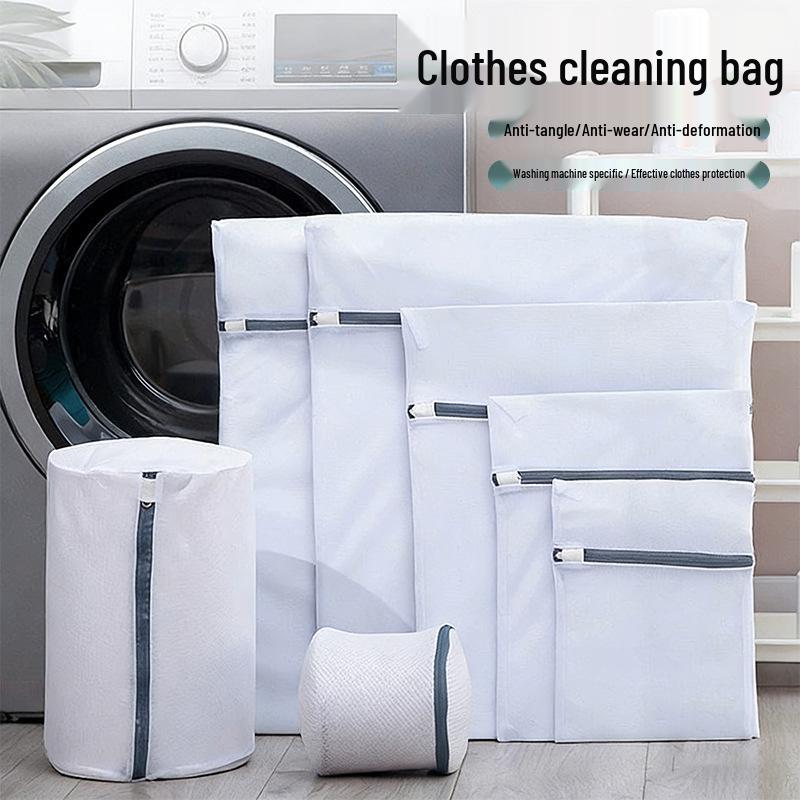 Thick Fine Mesh Laundry Bag for Clothes, Underwear, and Bras - Anti-Deformation Protection 23*30 (Underwear, Socks)
Thick Fine Mesh Laundry Bag for Clothes, Underwear, and Bras - Anti-Deformation Protection 23*30 (Underwear, Socks)