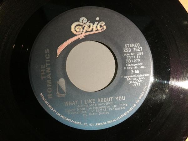 7inch Record ROMANTICS What I Like About You ZS97527 Epic 1979 Canada Rock Used
7inch Record ROMANTICS What I Like About You ZS97527 Epic 1979 Canada Rock Used